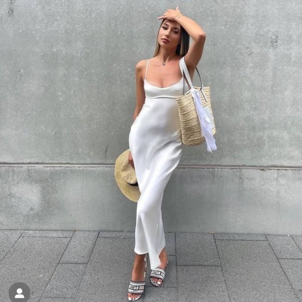 Zara Satin Dress